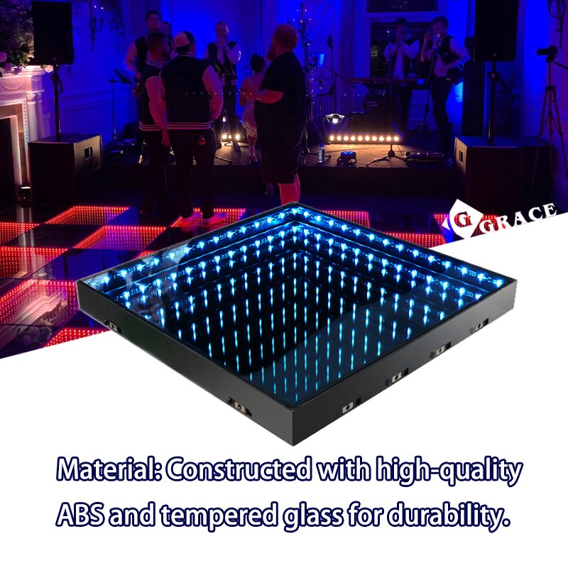 Igracelite 3D Battery Magnetic LED Dance Floor for Light Party