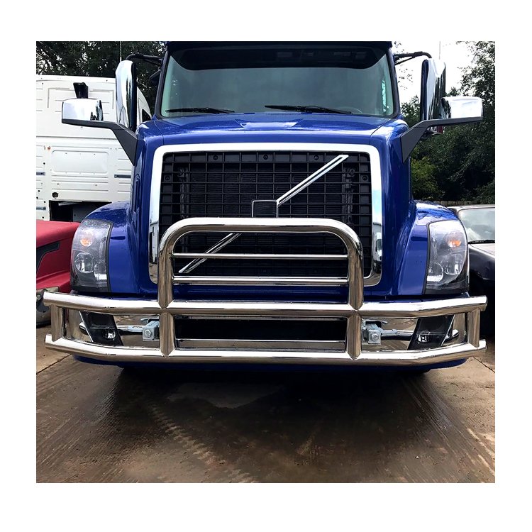 2023 Popular American Heavy Duty Truck Front Bumper Bull Bar Deer Grille Guard Moose Guard for Freightliner Cascadia