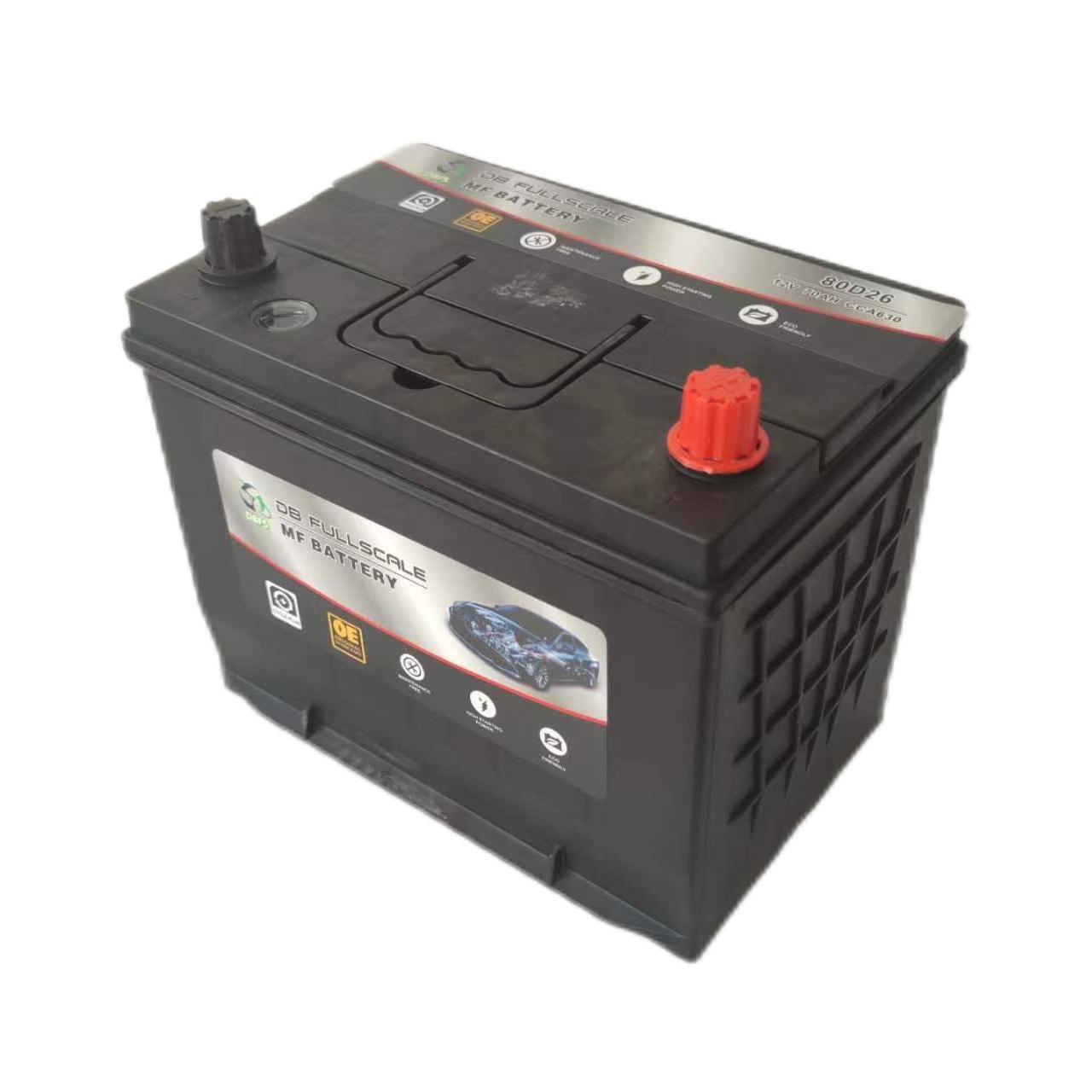 12v 75ah Mf Din75 Lead Acid Car Battery With Best Quality