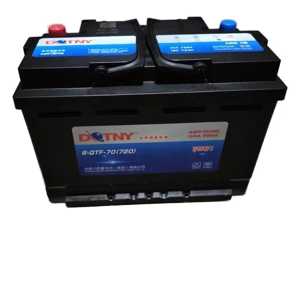 Wholesale Direct Sales AGMH6 70A Automotive Battery High Quality Auto Batteries