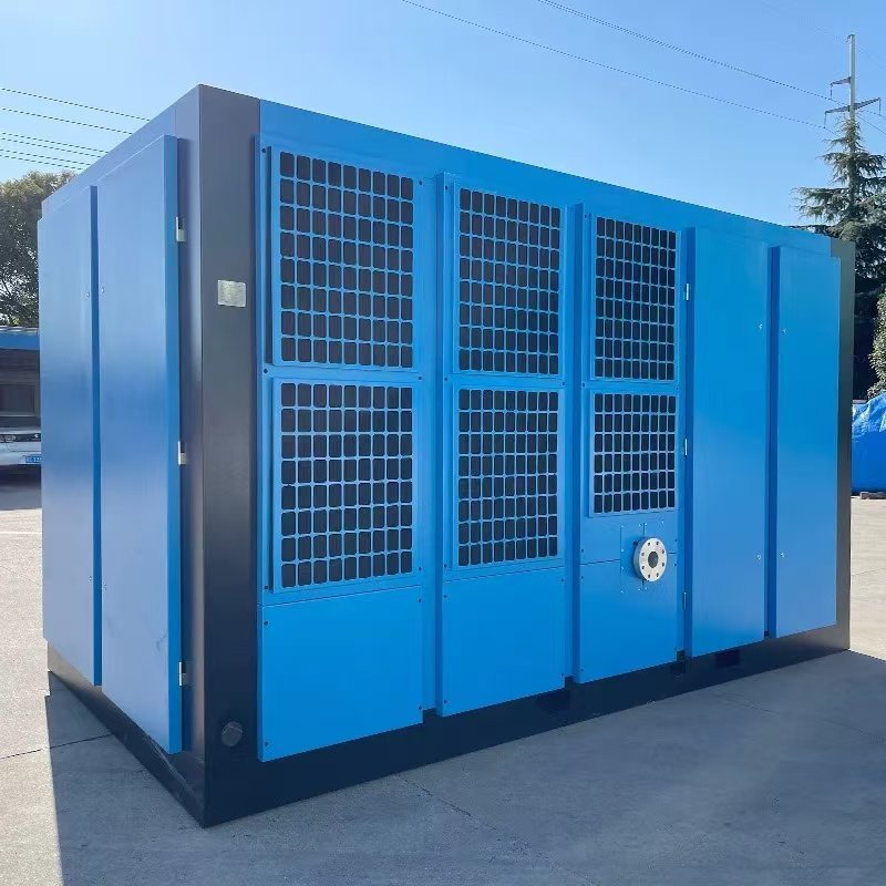 KLW Stationary Screw Air Compressor 7.5kw-110kw 132kw Motor Power 7bar Pressure for Construction and Mining Industries