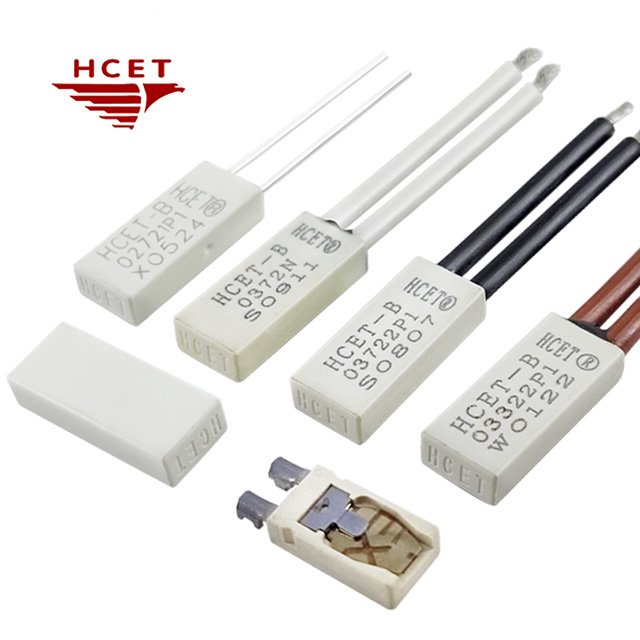 HCET replace Pepi klixon Bimetal Thermal protector auto thermostat thermal switch temperature switch for heating motor
