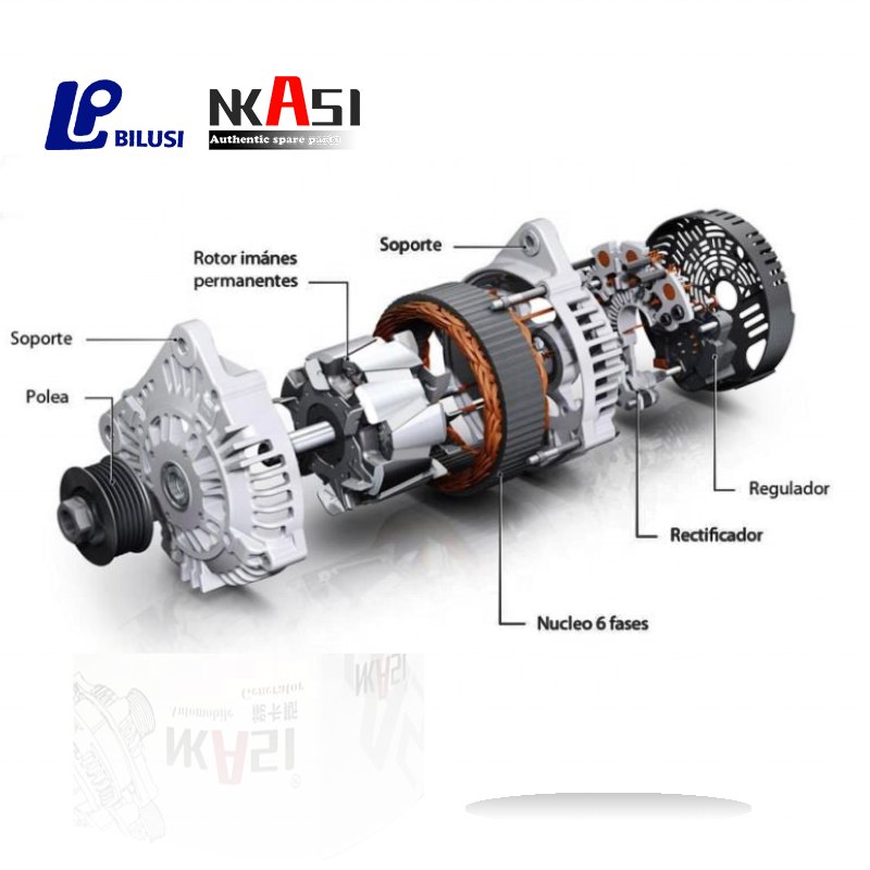 Bilusi Automotive Parts Manufacturer 24v 48v Car Alternator 200a Oem:23100-9w210 for Nissan Teana J31Z Cefiro A32