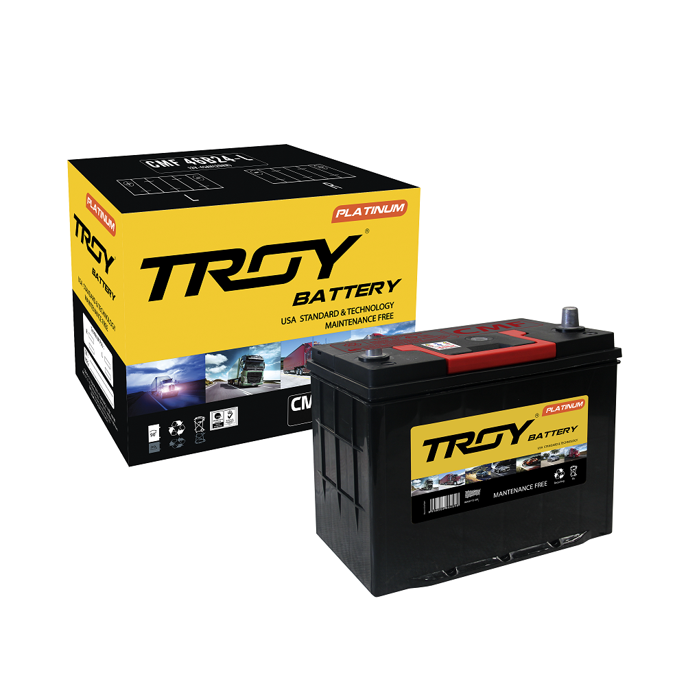 Wholesale MF 46B24L Acid Lead Battery for Vehicles 12V 45AH Long Life Cycle JIS STANDARD VIETNAM BATTERY Used for Honda Cars