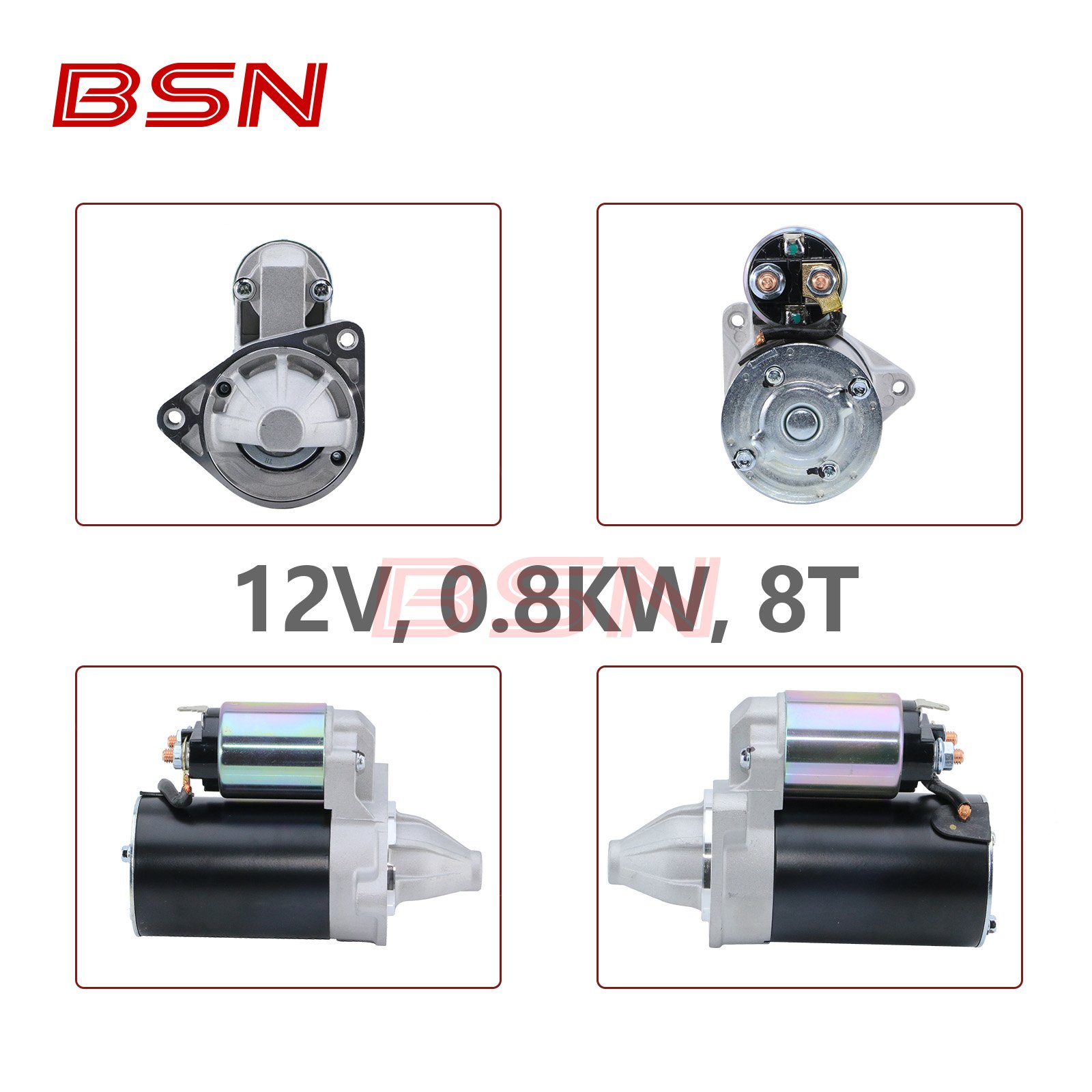 Hot Selling New Starter JS1303 36100-02550 TM000A10401 0986022600 0986022601 0986602260 Motor Starter Assembly for Dodge Hyundai