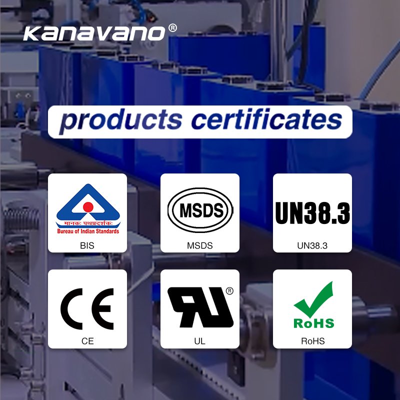 Kanavano Prismatic Lifepo4 Battery 3.2v 25Ah Lifepo4 Energy Storage Battery