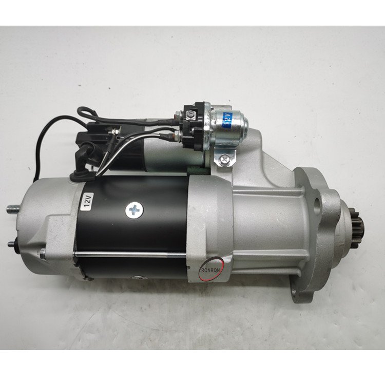 Stock 2Pcs 12V 7.5KW 12T 39MT Truck Self Motor Starters for FREIGHTLINER C112 with Relay 8200434