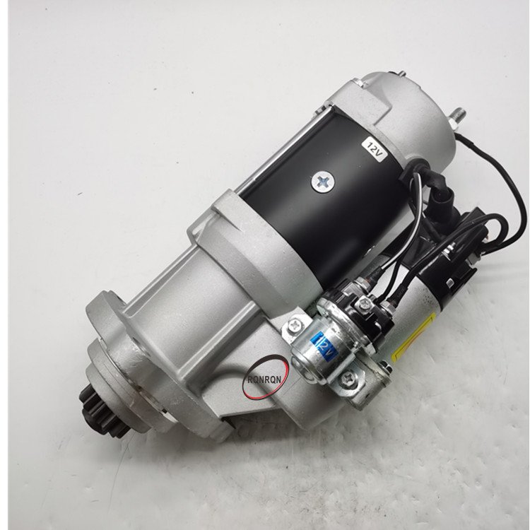 Stock 2Pcs 12V 7.5KW 12T 39MT Truck Self Motor Starters for FREIGHTLINER C112 with Relay 8200434