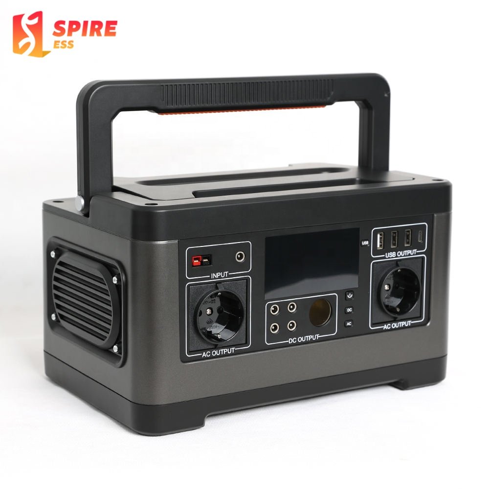 Customized Auto Emergency Pure Sine Wave Solar EU 500W Portable Power Station
