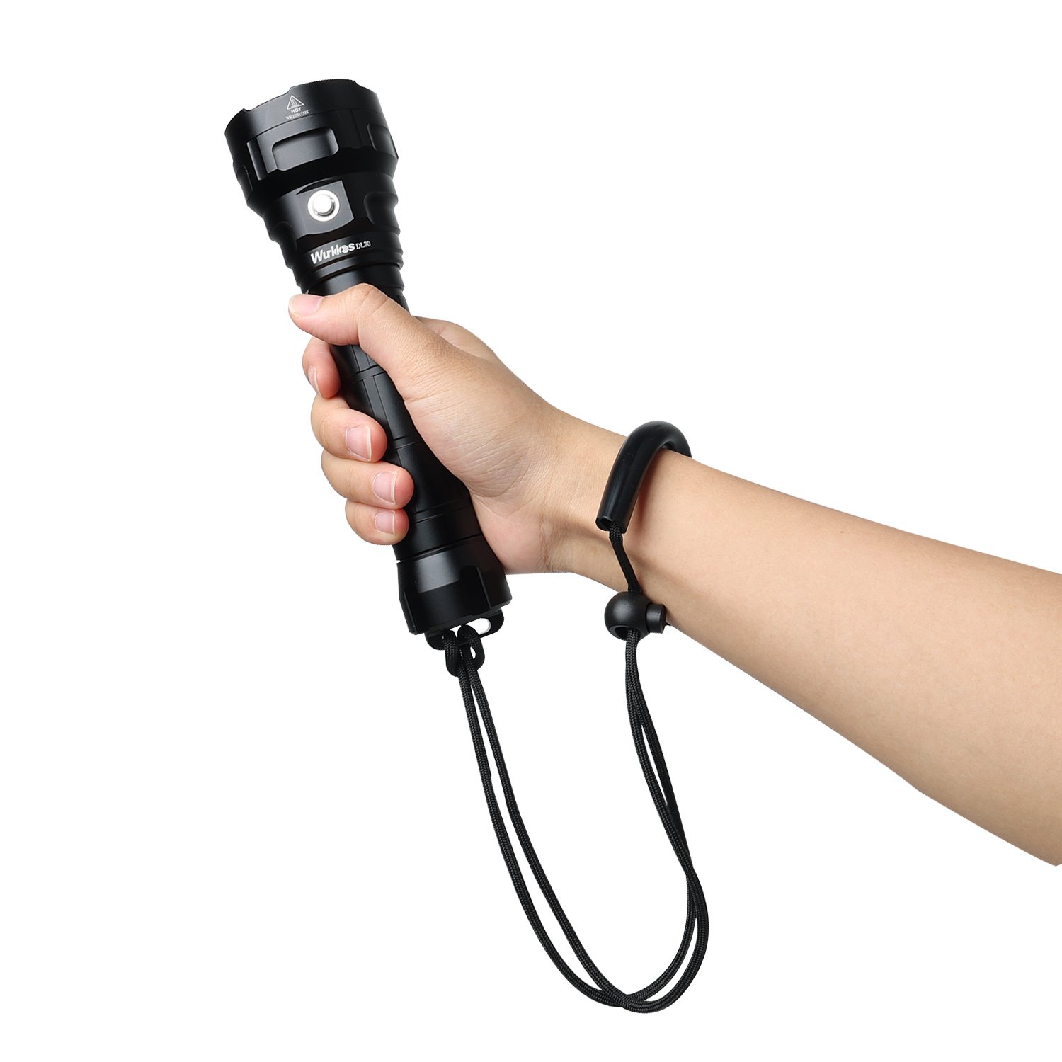 Wurkkos DL70 13000lumen Super Bright Powerful High Power Aluminum Waterproof LED Diving Torch Flashlight