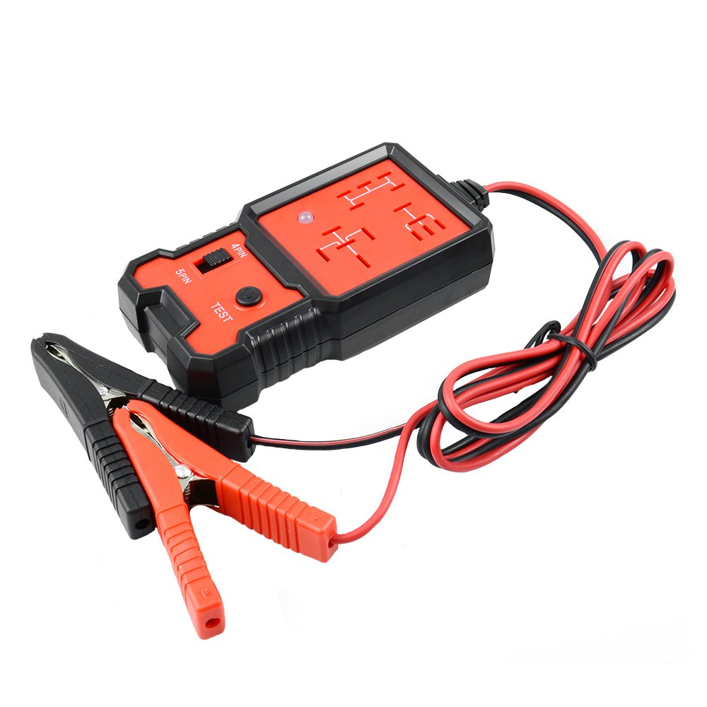 Car Relay Tester 12V Electronic Automotive Relay Tester Universal for Auto Battery Checker Alternator Analyzer Diagnostic Tool