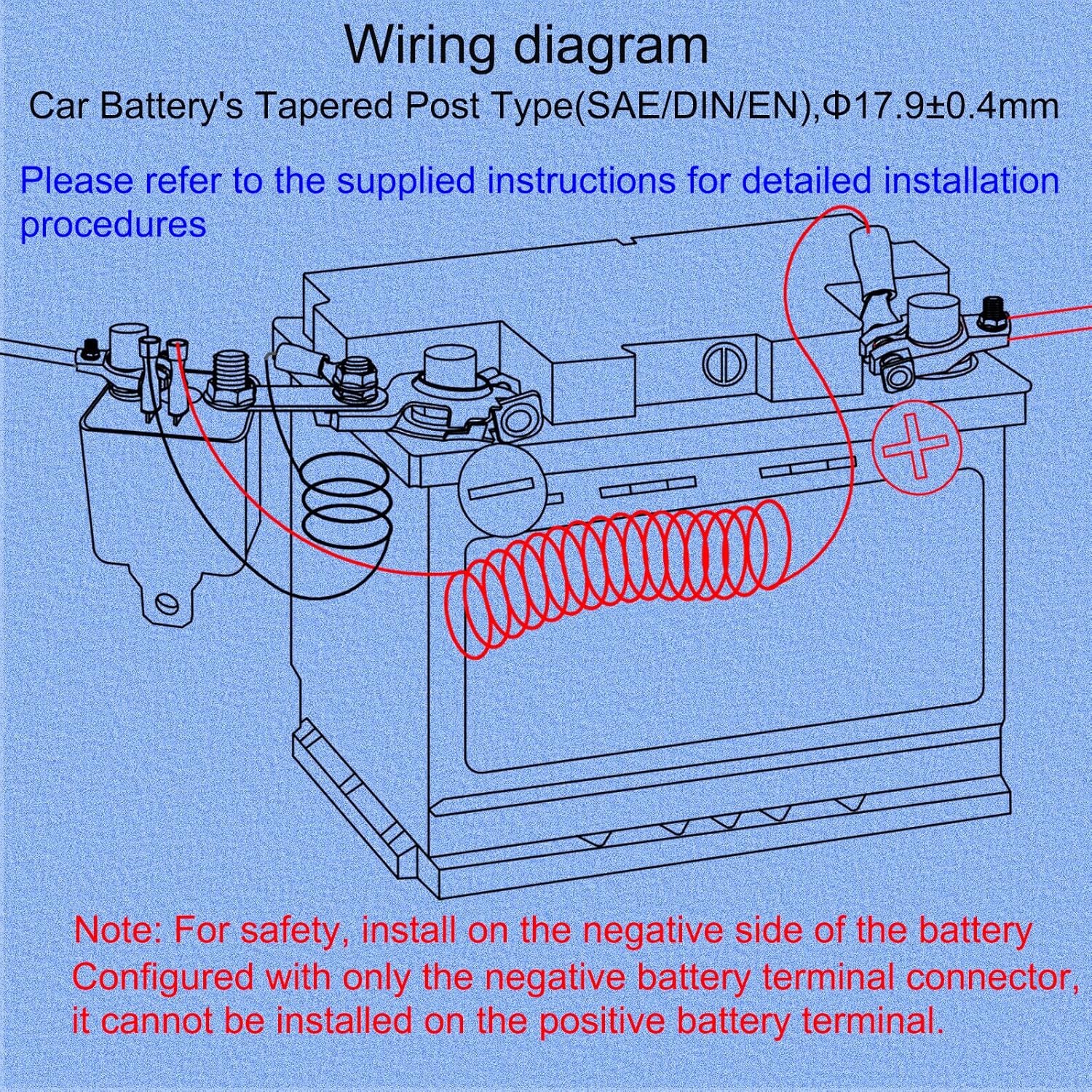 GLC 24v 200 Amp Wireless Remote Control Dc 12v Remote Battery Disconnect Switch Car Battery Cut Off Switch Battery Kill Switch