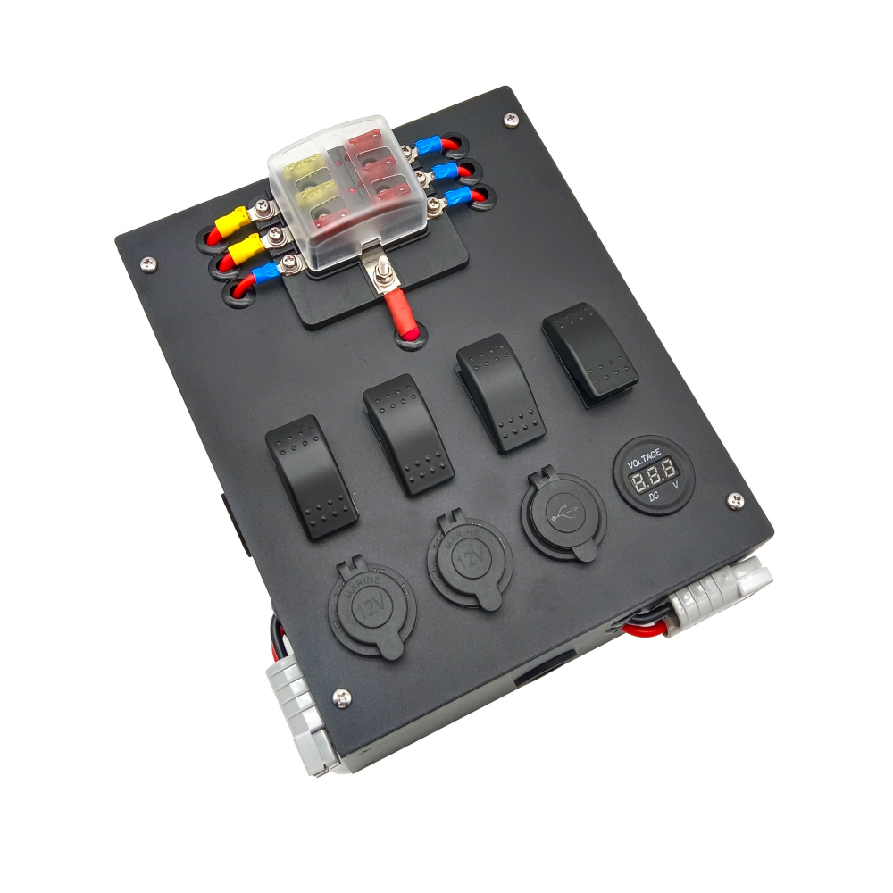 12V Power Battery Box with USB and Anderson