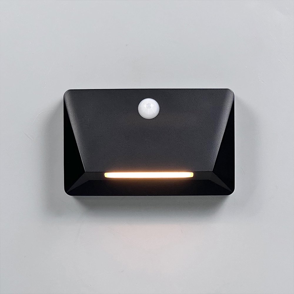 Hot-sale Led Stair Light Wireless Wall Lamp Surface Magnetic Mounting Battery Footlight Corridor Motion Wall Light