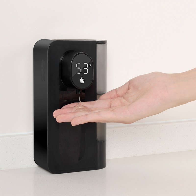 Auto Sensor Dish Soap Dispenser Contactless USB Rechargeable Hand Sanitizer Home Kitchen Hotel Use Automatic Liquid Soap