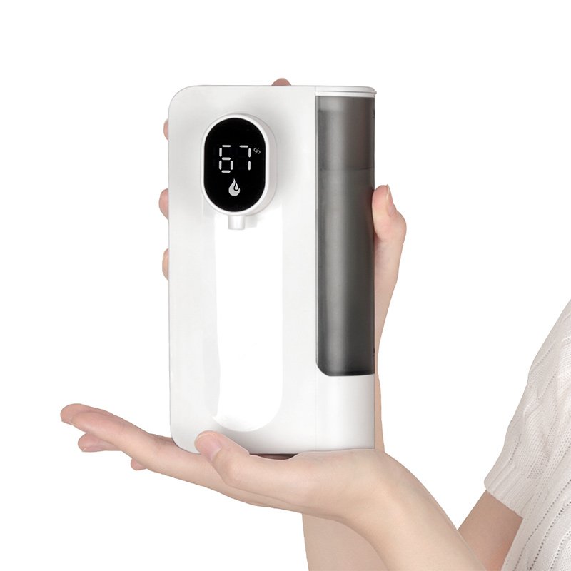 Auto Sensor Dish Soap Dispenser Contactless USB Rechargeable Hand Sanitizer Home Kitchen Hotel Use Automatic Liquid Soap
