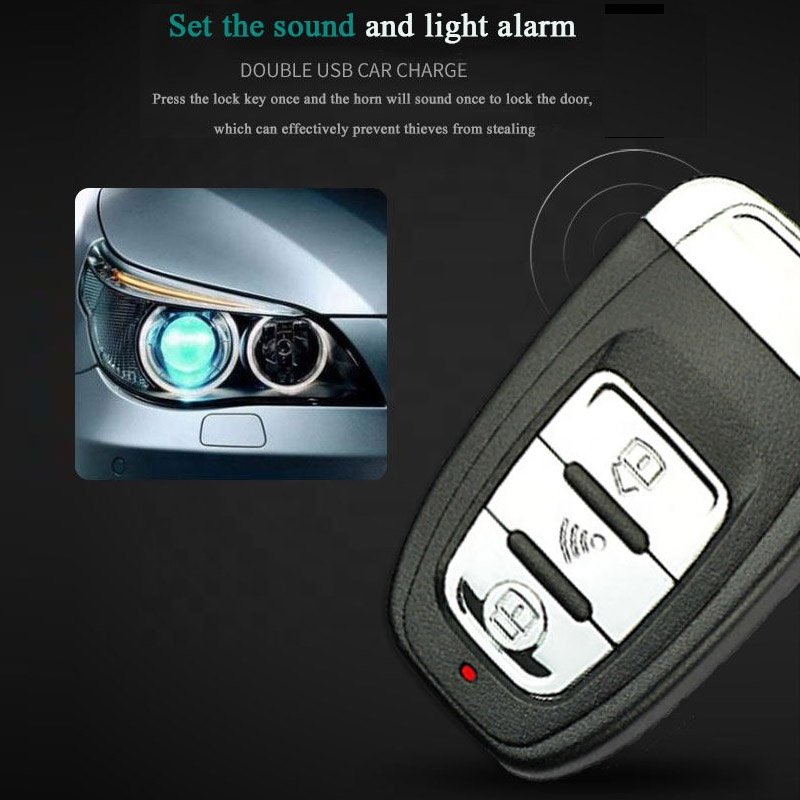 Hot Sales 12V Car Universal One-click Start PKE Induction Keyless Entry Remote Control Start Modification System