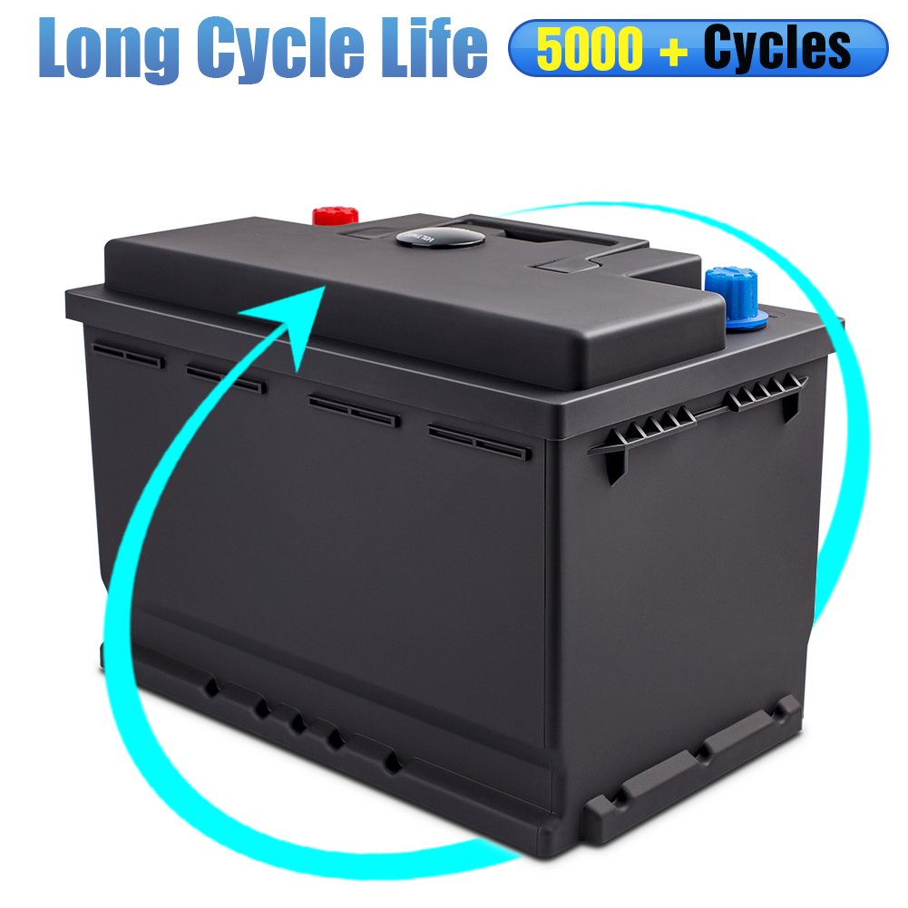 Factory OEM Aotormotive Case Size P Lifepo4 12v 072-20 40AH Group 48 H6 1500CCA Lithium Ion Battery