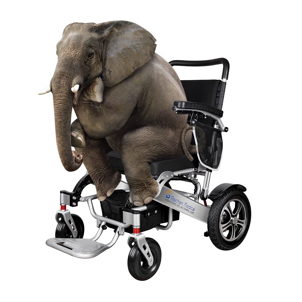 Wholesale Custom Wide Folding Heavy Duty Electrical Auto Electric Wheelchair for Medical Service
