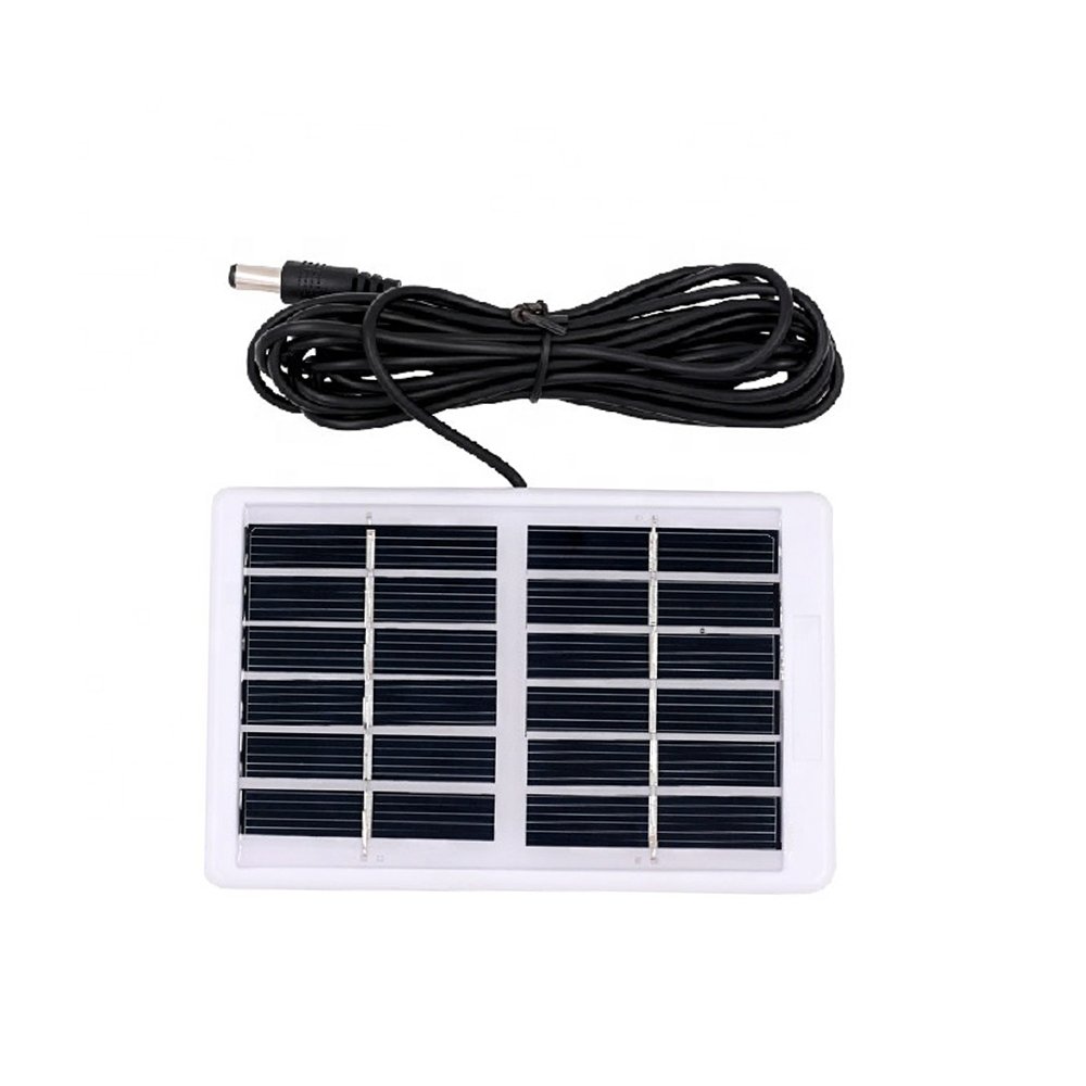 Mini Portable Solar Powered LED Emergency Lamp ABS Body Rechargeable Camping Light