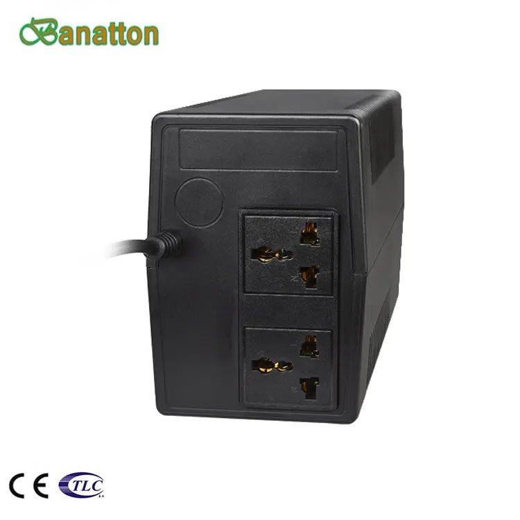 Best Price 650va 800va Computer Offline UPS High Quality with LCD Display