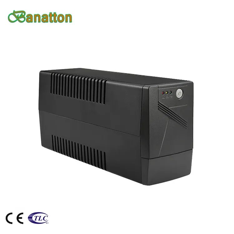 Best Price 650va 800va Computer Offline UPS High Quality with LCD Display