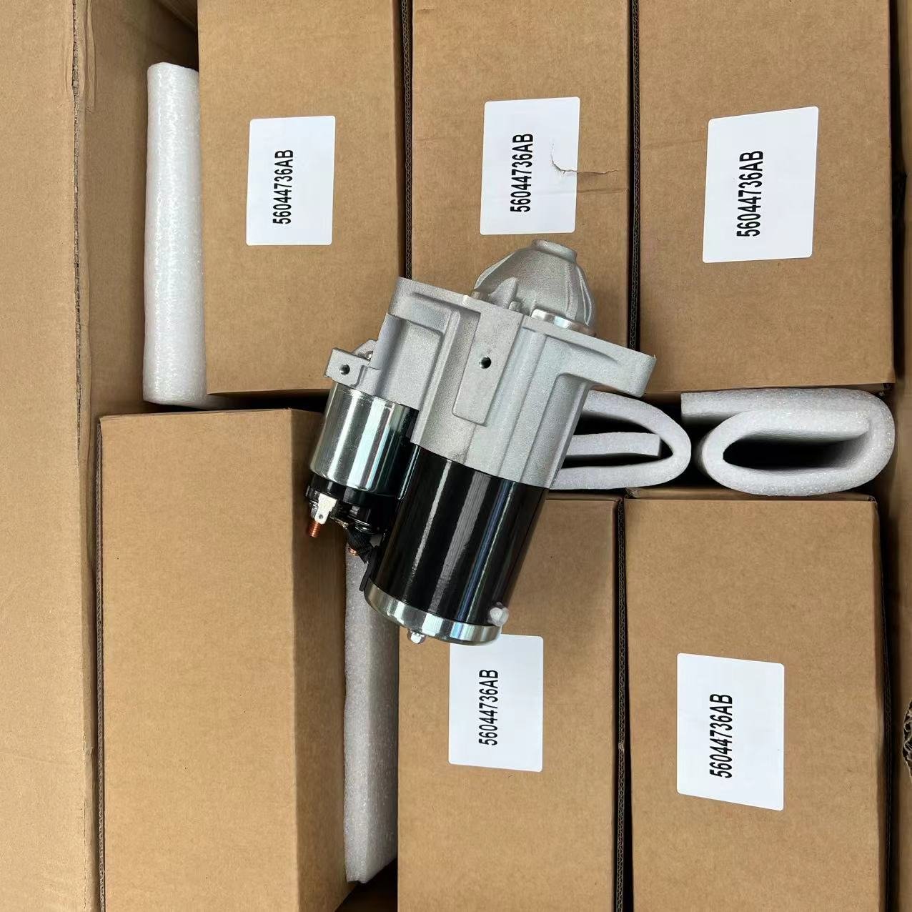 2009-2023 Dod ge RAM 1500 Engine Starter Motor 56044736AC Original Equipment Manufacturer