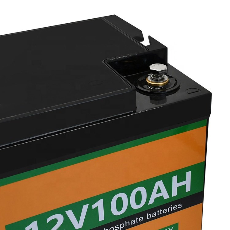 Eco-worthy High Quality Deep Cycle 12V 100AH Energy Storage Battery RV Yacht Boat Solar Battery Lifepo4 Lithium Battery