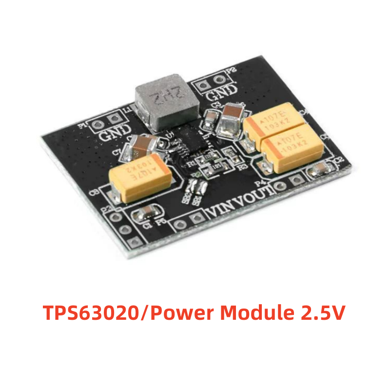 TPS63020 Power Module Board Auto Lift Voltage 2.5V 3.3V 4.2V 5V lithium battery Low Ripple