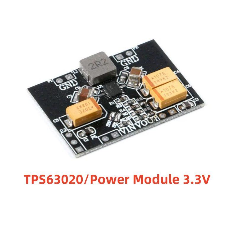 TPS63020 Power Module Board Auto Lift Voltage 2.5V 3.3V 4.2V 5V lithium battery Low Ripple