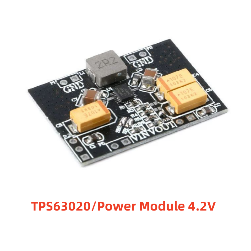 TPS63020 Power Module Board Auto Lift Voltage 2.5V 3.3V 4.2V 5V lithium battery Low Ripple