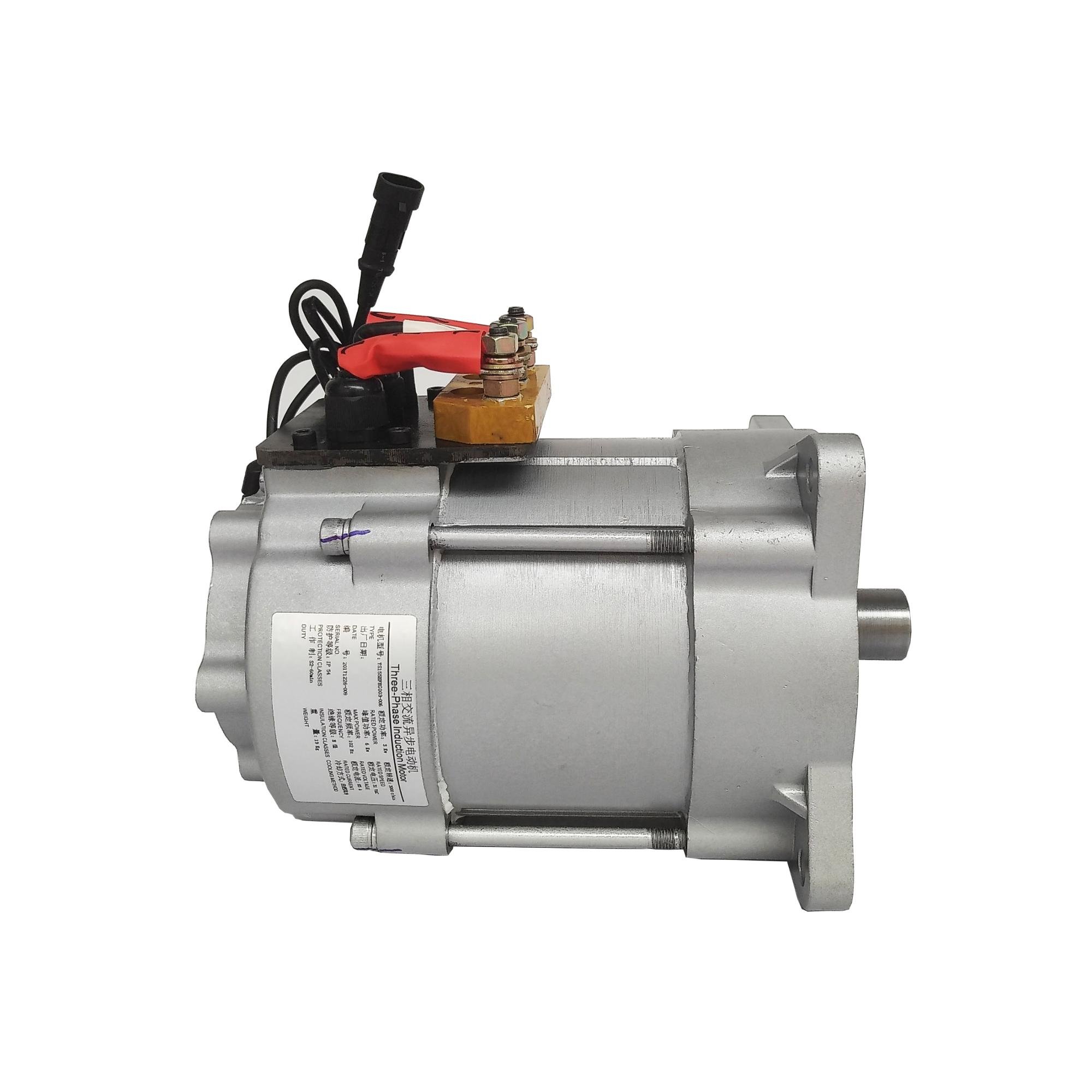 SHINEGLE 48V 3KW 3 Phase Motor Drip-proof/Totally Enclosed 3 Seat Electric Car Conversion Kit