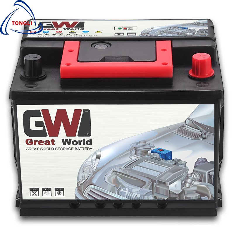 GW 12v China Storage Battery Supplier Auto Starting Battery Accumulator 70AH Car Battery