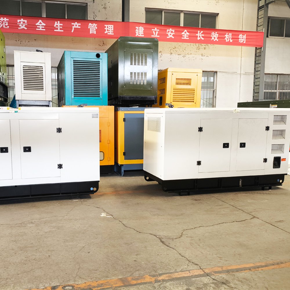 China Manufacturer Ac Three Phase 30kw 50kw 80kw 100kw 150kw 3 Phase Open Diesel Generator Silent Diesel Generator