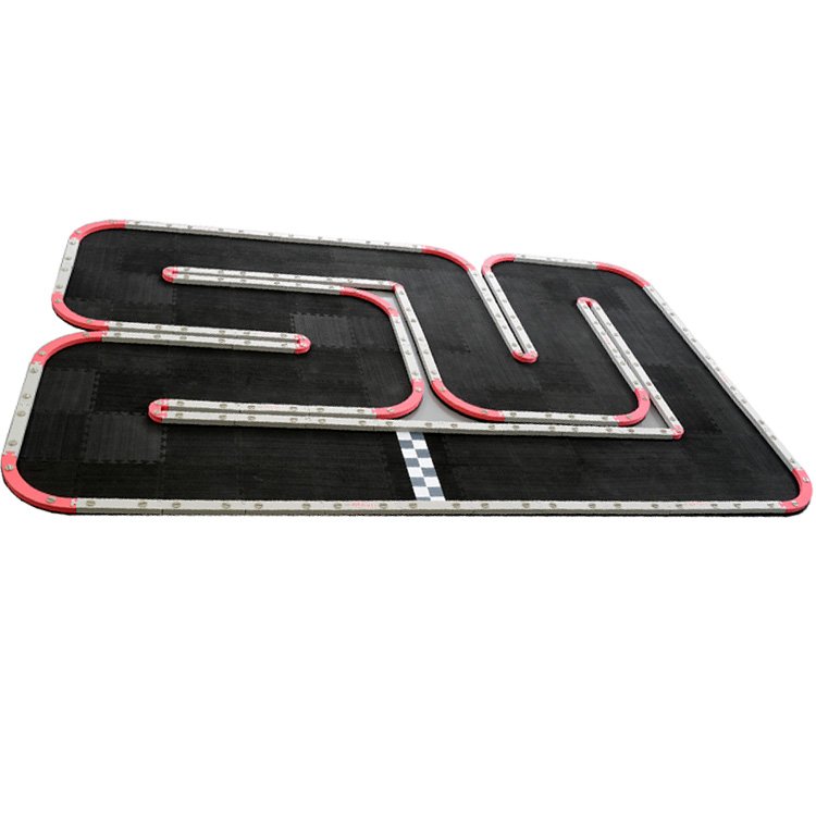 LEVI HOBBY EVA RC Track Builder for 1/28 Scale Indoor RC Cars 50x50cm 96 Tiles Larger RCP Track Alternative