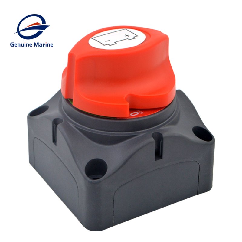 Genuine Marine Operation 1On-0 Off Battery Power Isolator Disconnect Master Switch Auto Battery Isolator Switch for Marine Boat