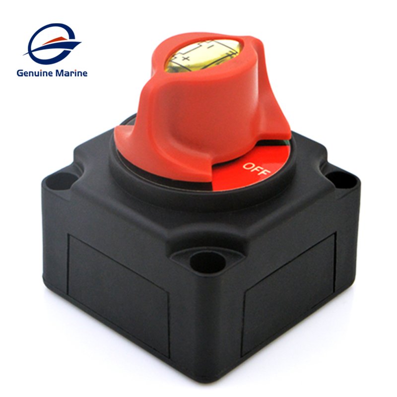 Genuine Marine Operation 1On-0 Off Battery Power Isolator Disconnect Master Switch Auto Battery Isolator Switch for Marine Boat