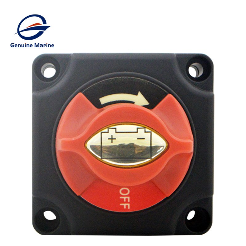 Genuine Marine Operation 1On-0 Off Battery Power Isolator Disconnect Master Switch Auto Battery Isolator Switch for Marine Boat