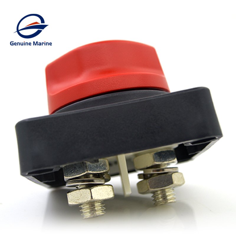Genuine Marine Operation 1On-0 Off Battery Power Isolator Disconnect Master Switch Auto Battery Isolator Switch for Marine Boat