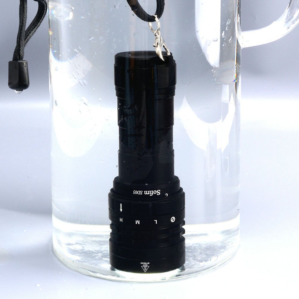 Sofirn SD05 XHP50.2 Super Bright Powerful 3000lm 21700 Scuba Diving Light LED Flashlight Dive Light Lamp