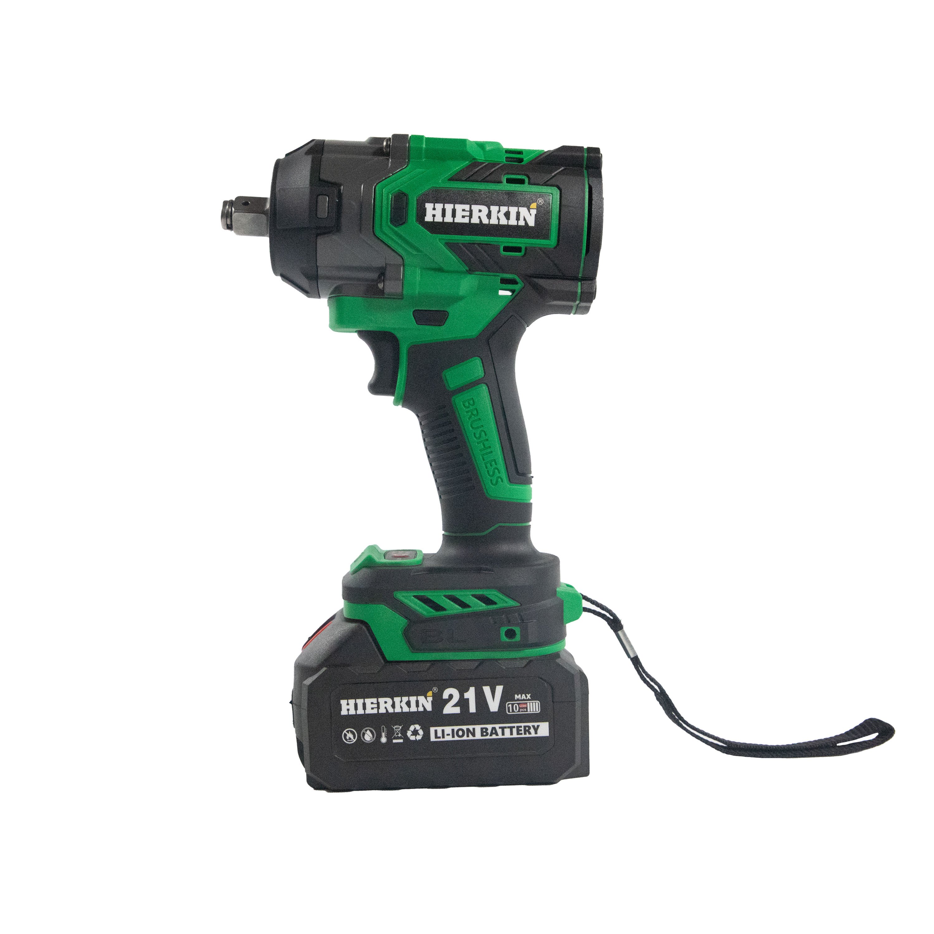 HIERKIN for DIY Works Drilling Tools Industrial Supplies Cordless Wrench Combination Wrenches Cordless Impact Wrench High Torque