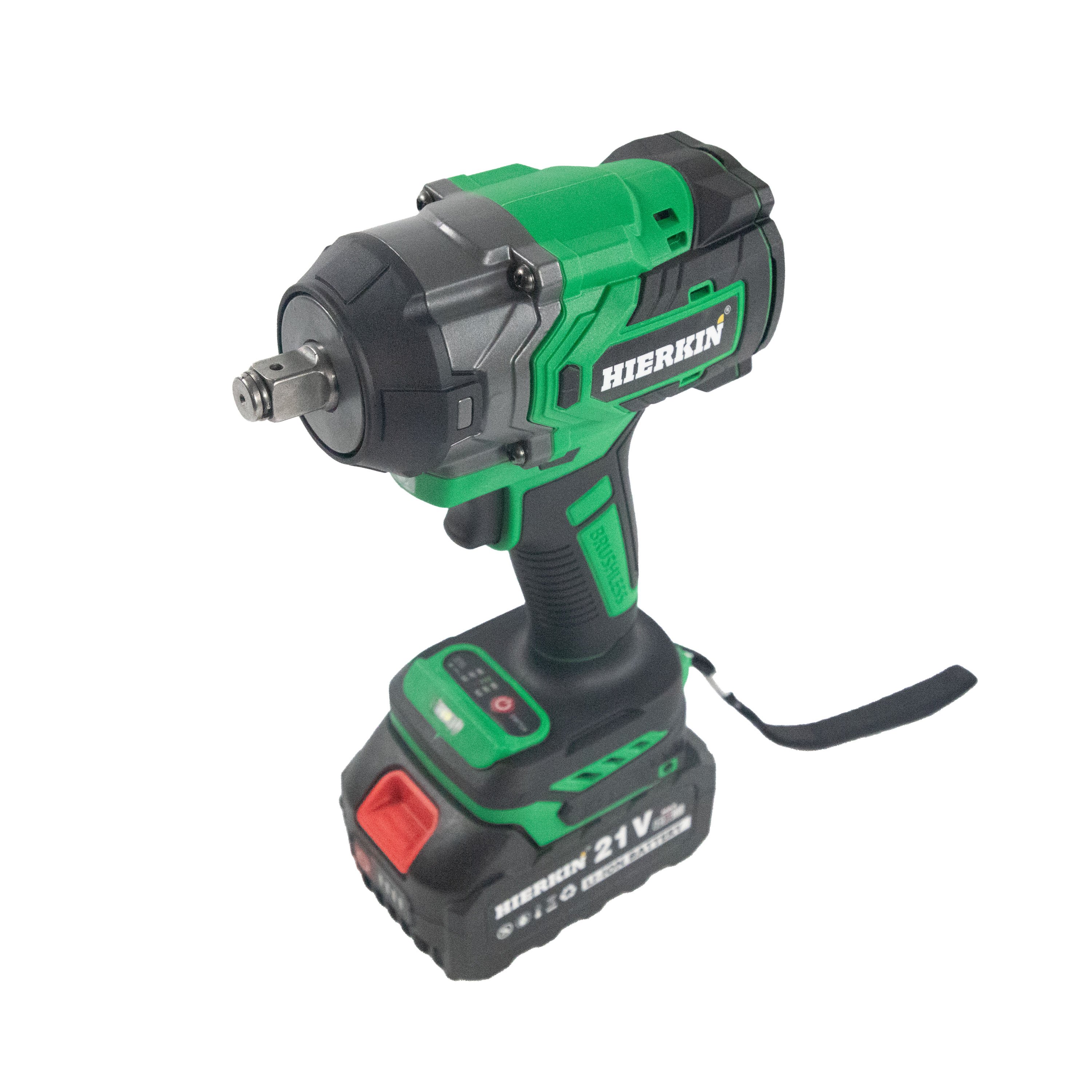 HIERKIN for DIY Works Drilling Tools Industrial Supplies Cordless Wrench Combination Wrenches Cordless Impact Wrench High Torque