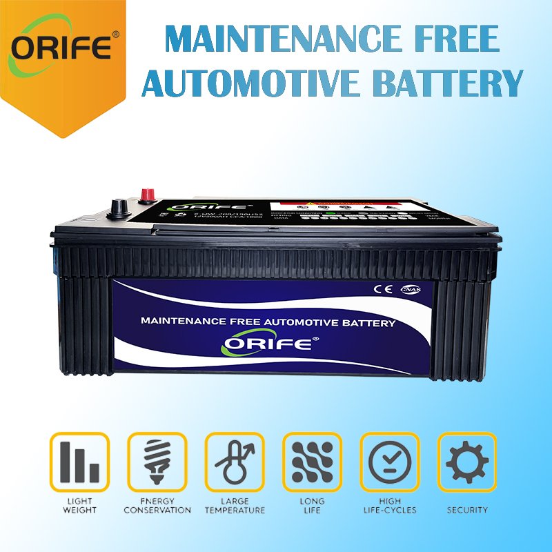 ORIFE RE Electric Golf 6-QW-200 190H52 All Types Nissan 12V 200AH Auto Car Battery
