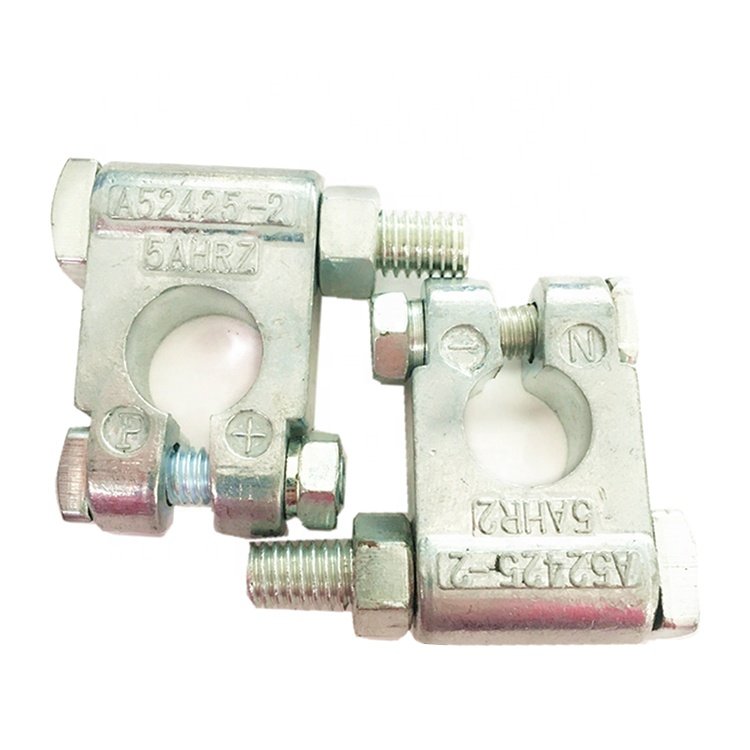 Universal Car Top Positive Negative Auto Lead Battery Connector Cable with Wire Wing