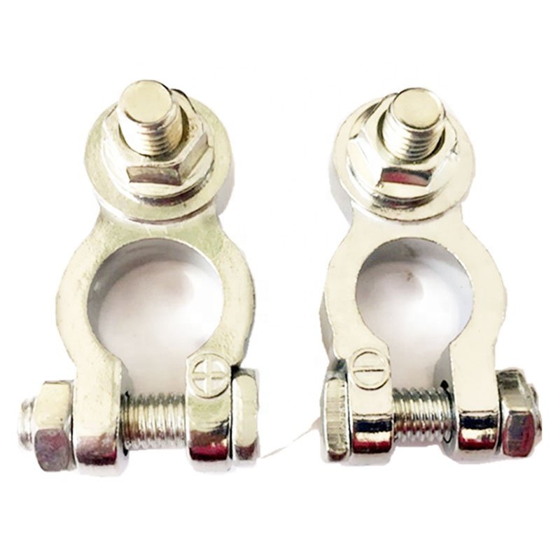 Universal Car Top Positive Negative Auto Lead Battery Connector Cable with Wire Wing