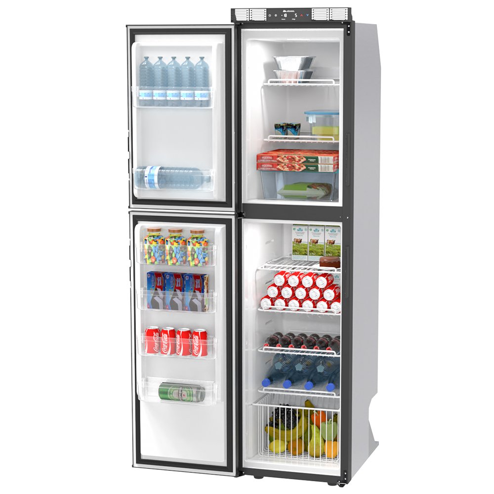Hot Sale 12v Built-in Caravan Refrigerator Car Freezer for RV Boat Caravan Motorhome