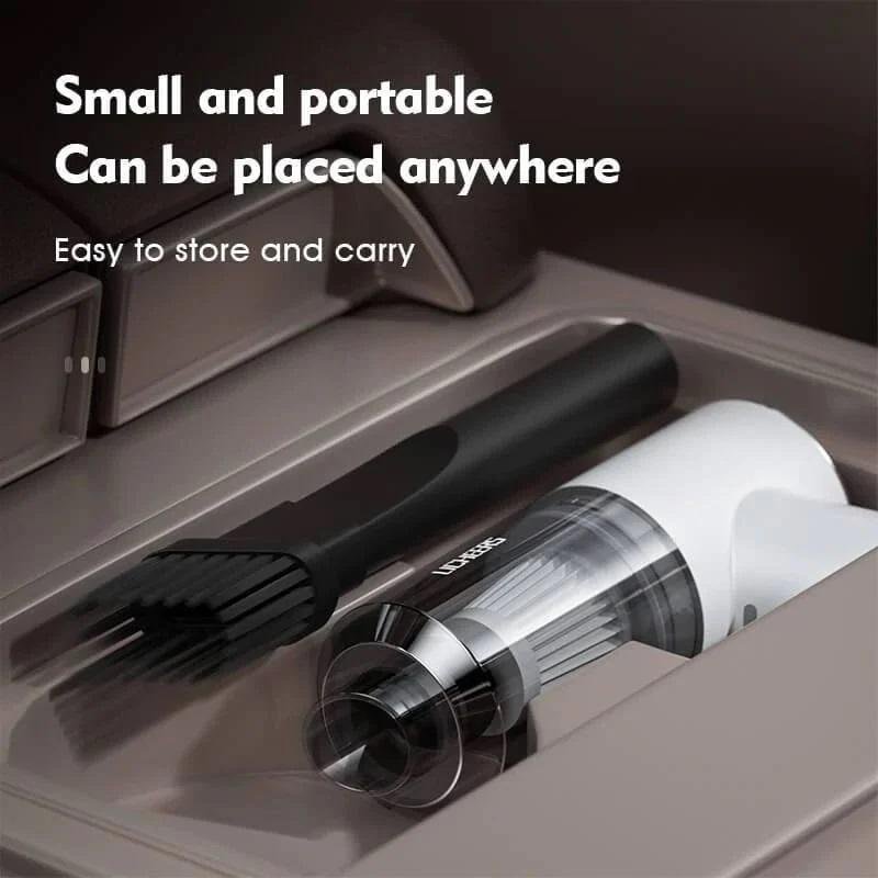 Portable Auto Household Home Mini Vacuum Cleaner Strong Suction USB Rechargeable Cordless Wireless Car Household Vacuum Cleaner