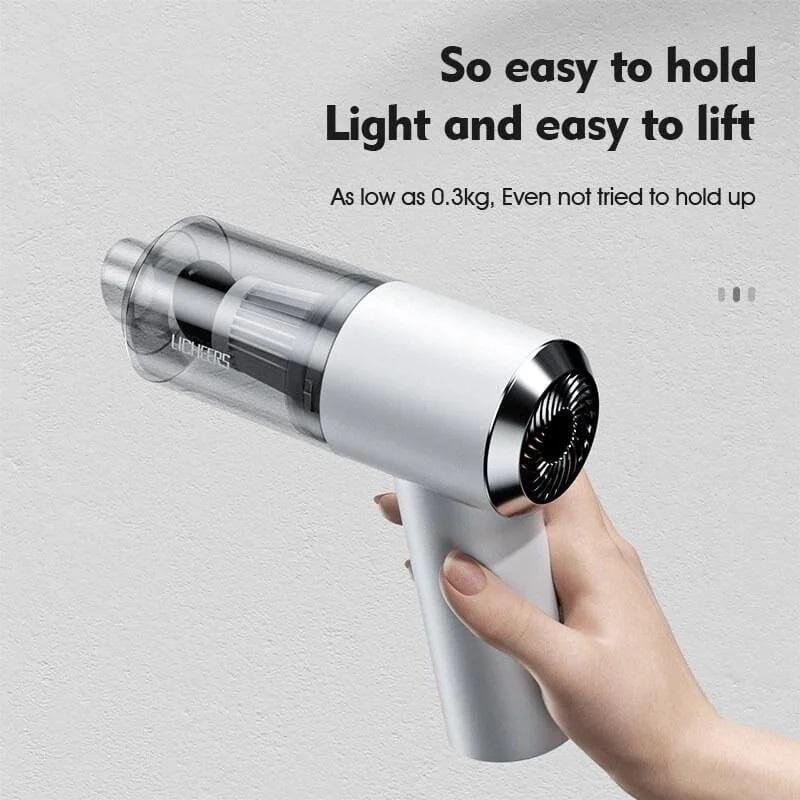 Portable Auto Household Home Mini Vacuum Cleaner Strong Suction USB Rechargeable Cordless Wireless Car Household Vacuum Cleaner