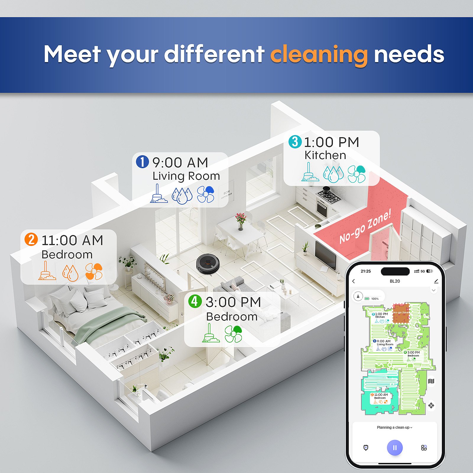 New ArrIVal Multifunction Floor House Cleaning MoppingSelf-emptying Dustbin Sweeping Aspirateur Aspiradora Robot Vacuum Cleaner