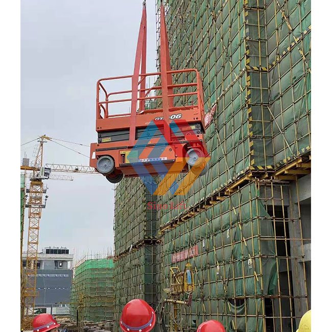 CE 6M 8M 12 Metre Scissors Lift Steel Electric Hydraulic 220V Battery Aerial Work Platform Auto Scissor Lift Platform